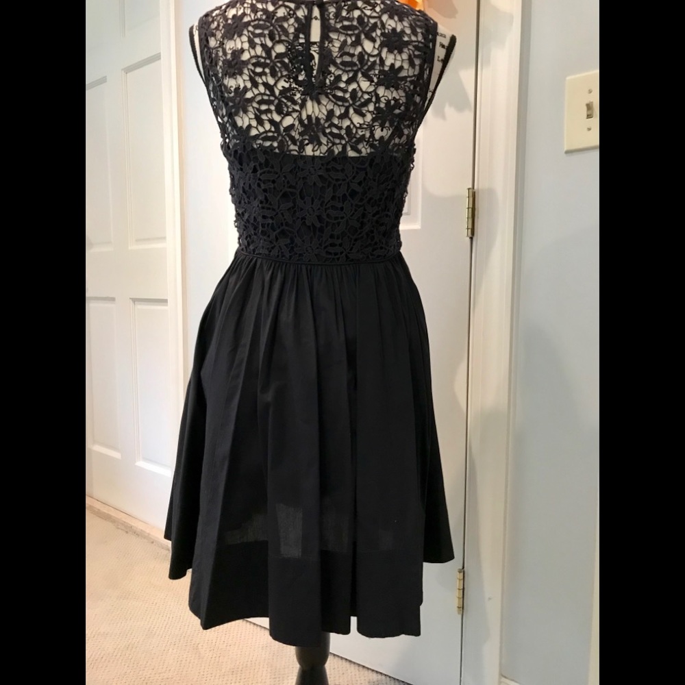 Anthropologie lace back dress
